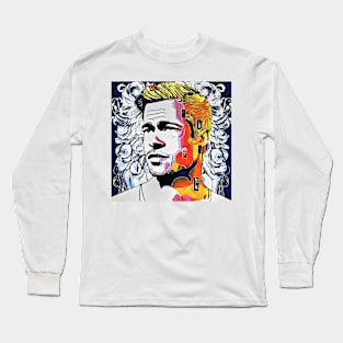 Portrait of Brad Long Sleeve T-Shirt